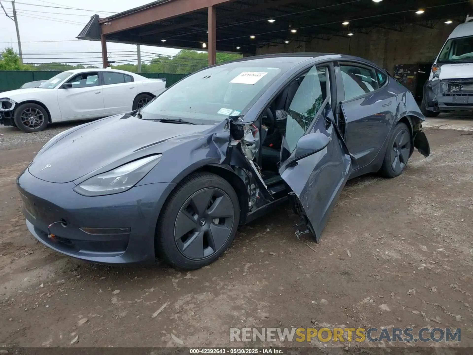 6 fotografías del automóvil dañado 5YJ3E1EA9PF673399 TESLA MODEL 3 2023