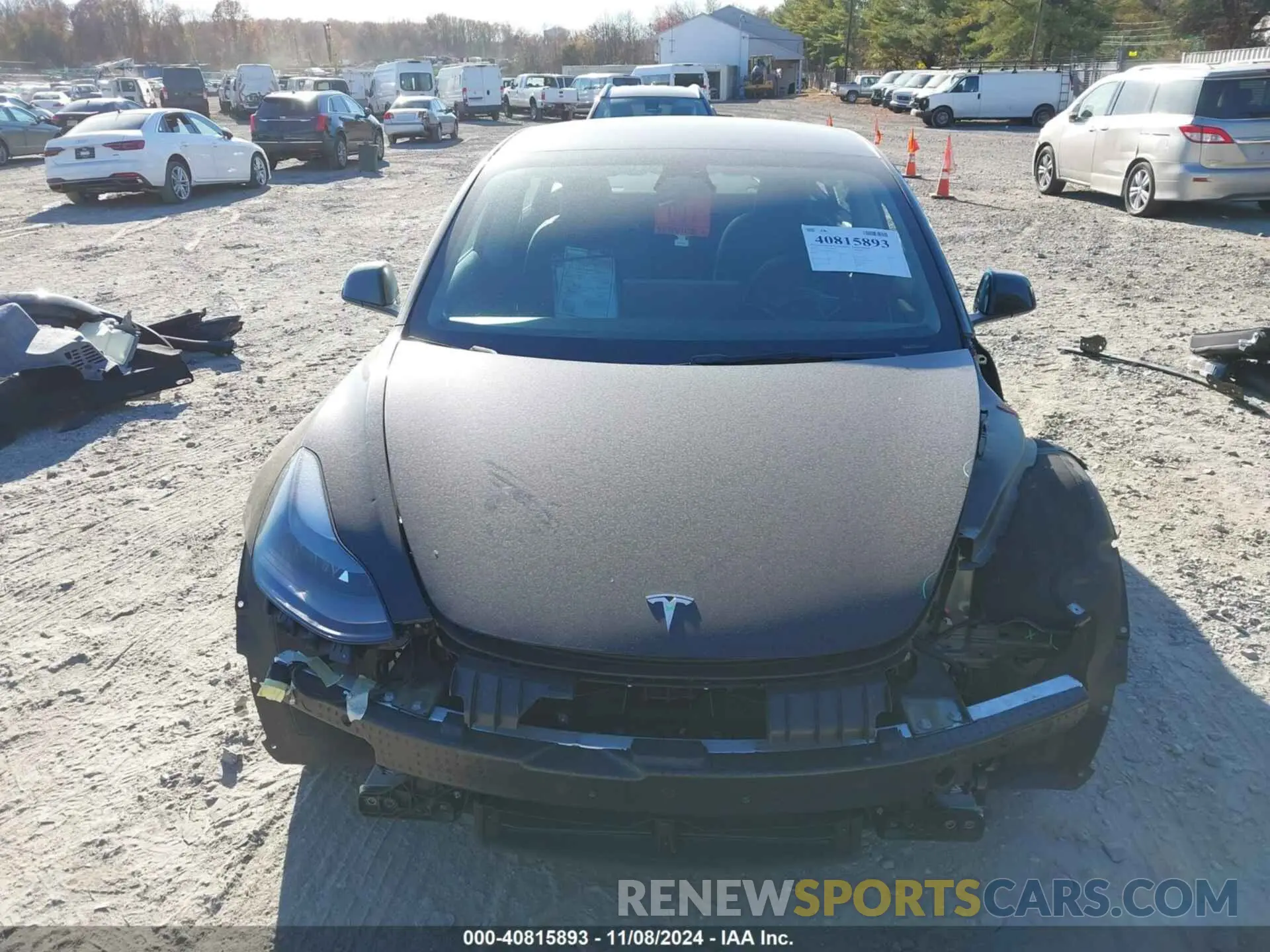 13 fotografías del automóvil dañado 5YJ3E1EA9PF675007 TESLA MODEL 3 2023