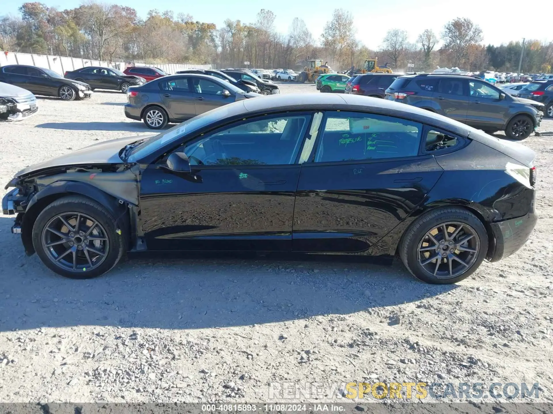 15 fotografías del automóvil dañado 5YJ3E1EA9PF675007 TESLA MODEL 3 2023
