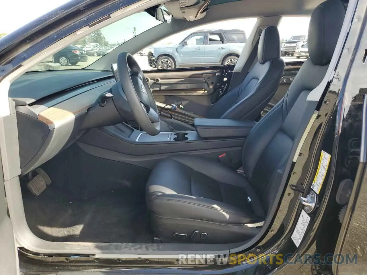 7 fotografías del automóvil dañado 5YJ3E1EA9PF676724 TESLA MODEL 3 2023