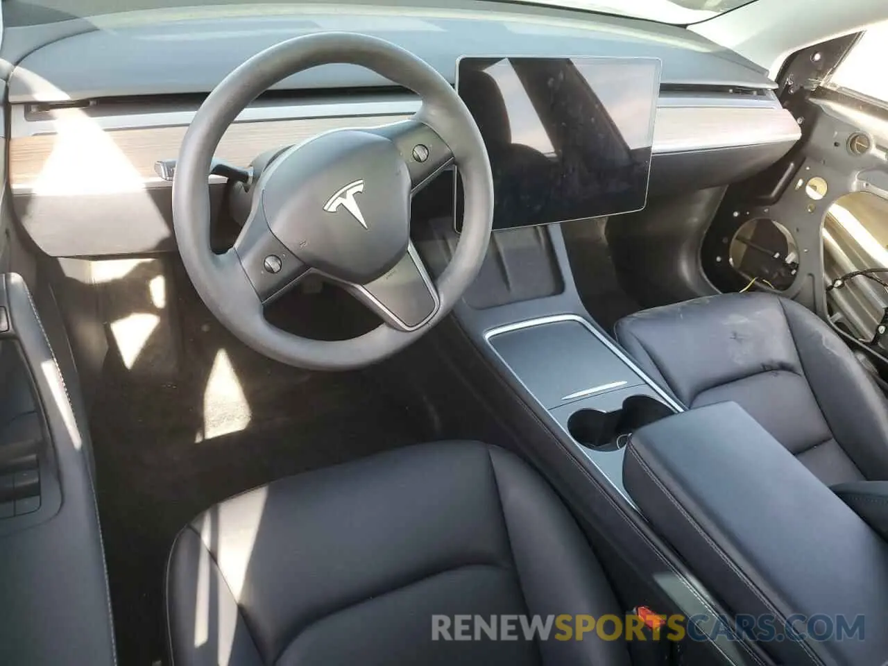8 fotografías del automóvil dañado 5YJ3E1EA9PF676724 TESLA MODEL 3 2023