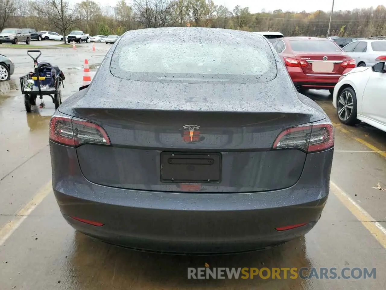 6 fotografías del automóvil dañado 5YJ3E1EA9PF676772 TESLA MODEL 3 2023