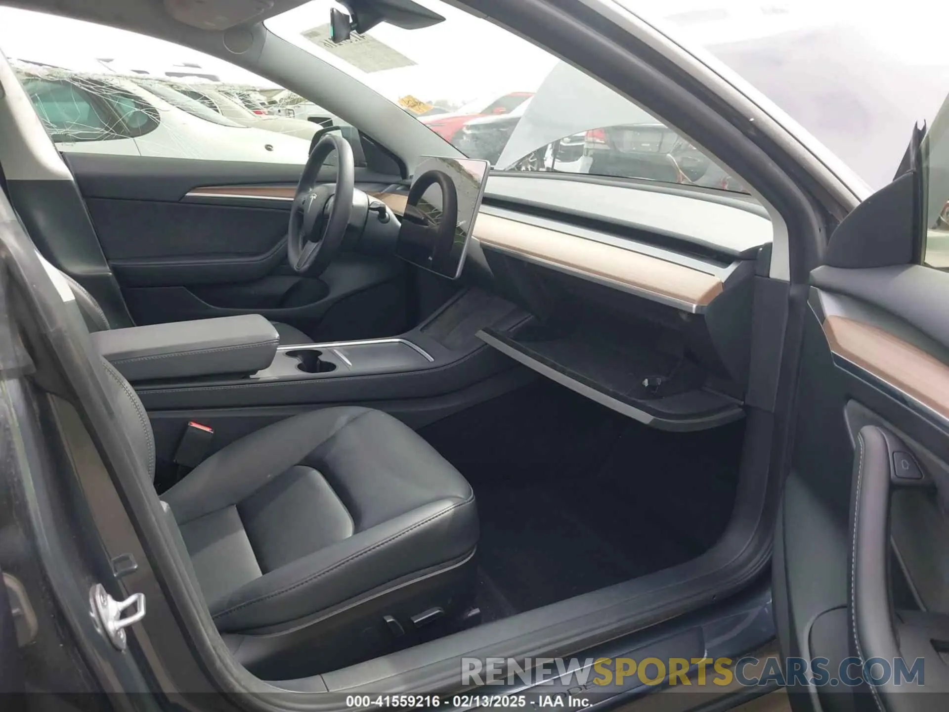 5 fotografías del automóvil dañado 5YJ3E1EA9PF678473 TESLA MODEL 3 2023