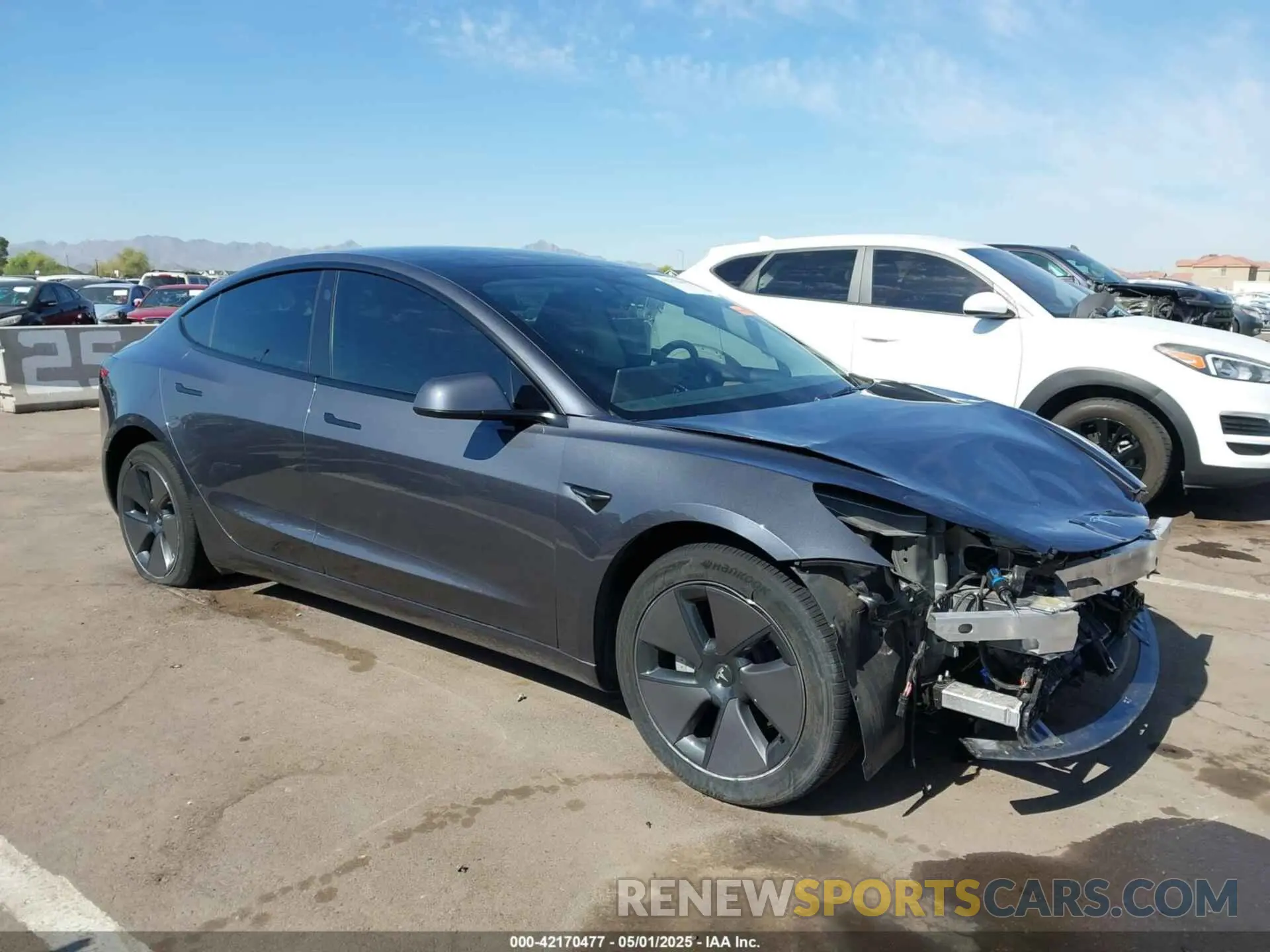 1 fotografías del automóvil dañado 5YJ3E1EA9PF680921 TESLA MODEL 3 2023