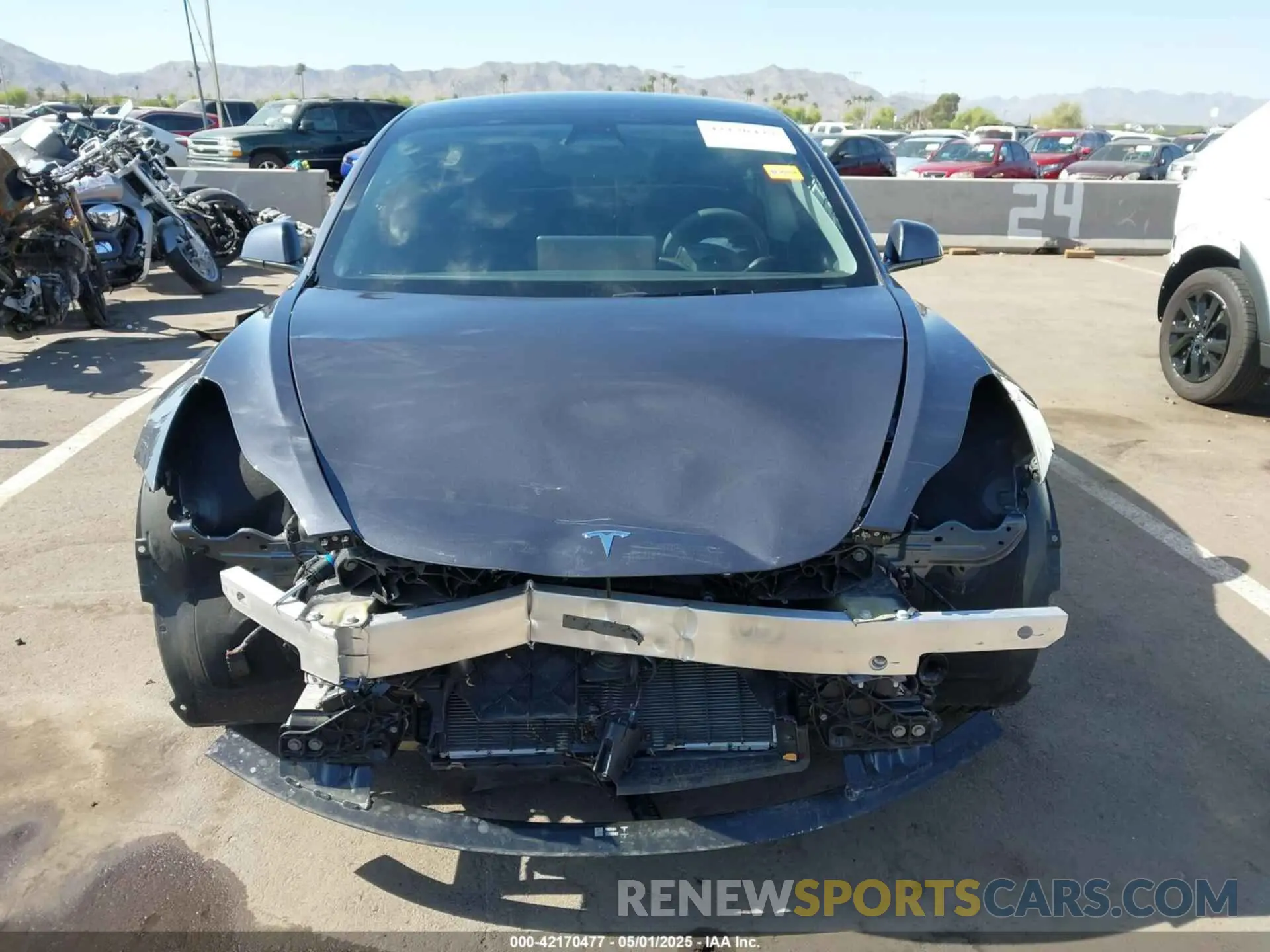 13 fotografías del automóvil dañado 5YJ3E1EA9PF680921 TESLA MODEL 3 2023