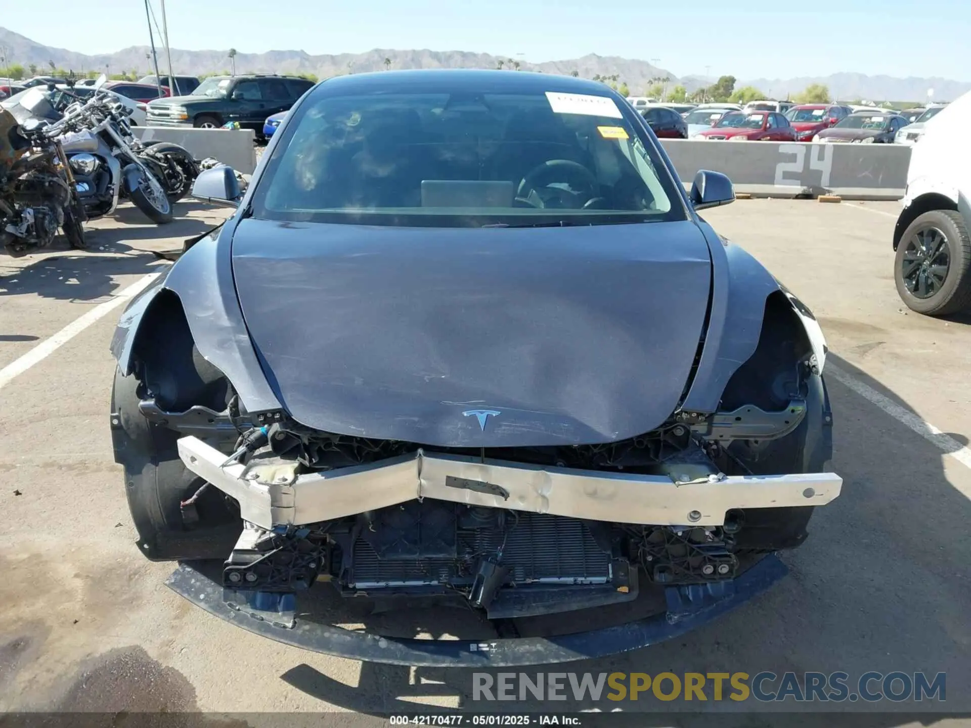 6 fotografías del automóvil dañado 5YJ3E1EA9PF680921 TESLA MODEL 3 2023