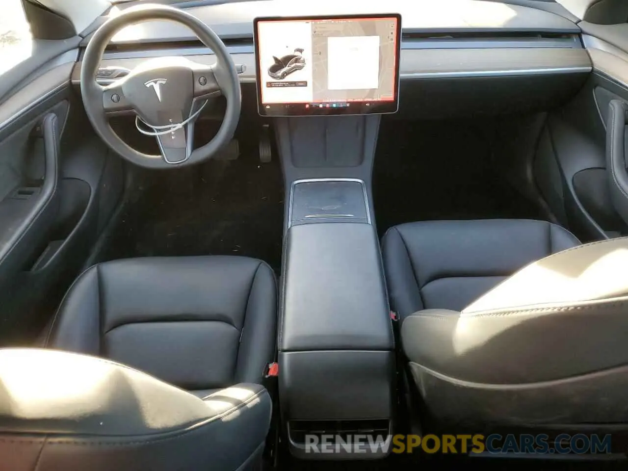 8 fotografías del automóvil dañado 5YJ3E1EA9PF682474 TESLA MODEL 3 2023