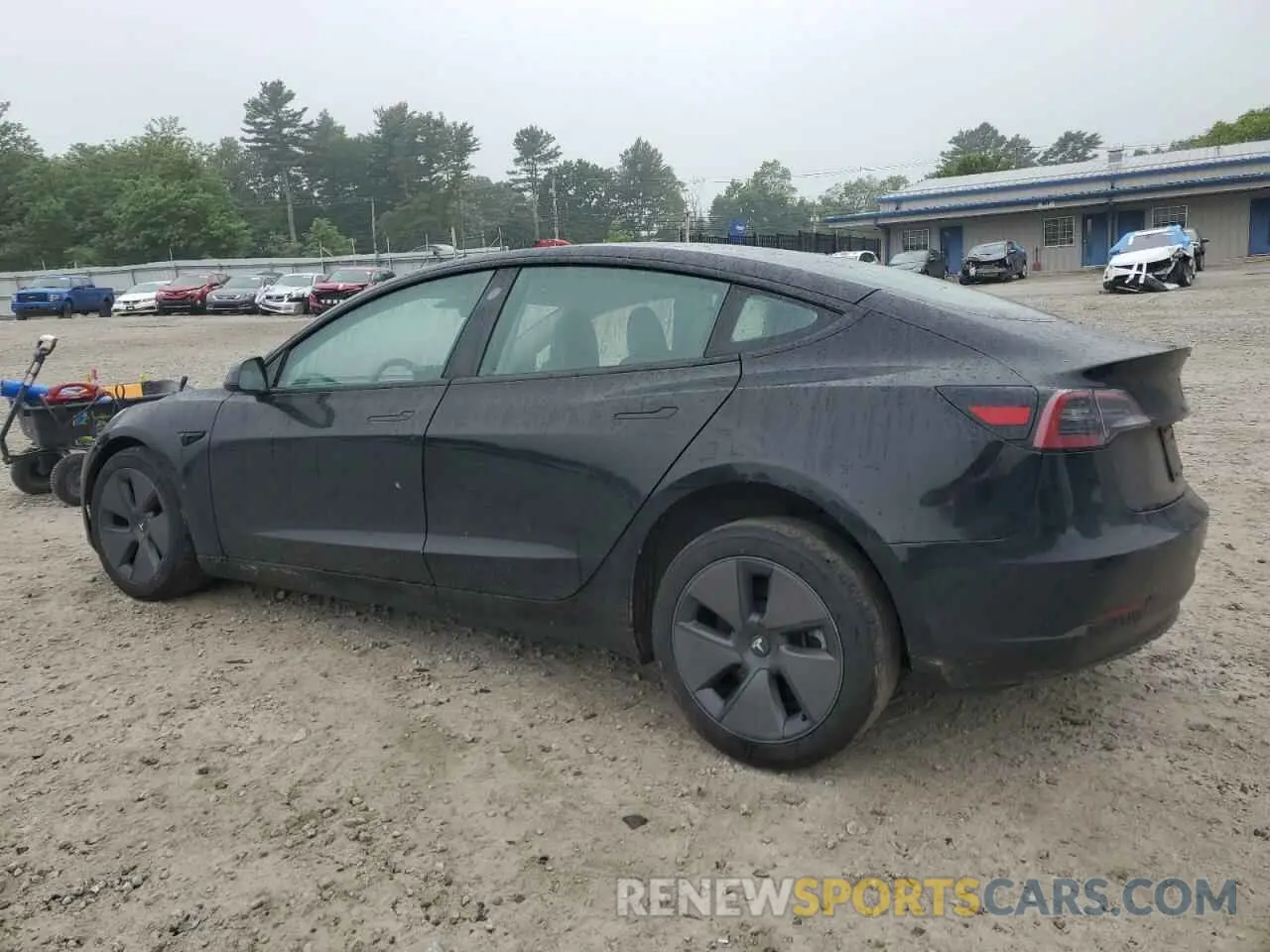 2 fotografías del automóvil dañado 5YJ3E1EA9PF688503 TESLA MODEL 3 2023
