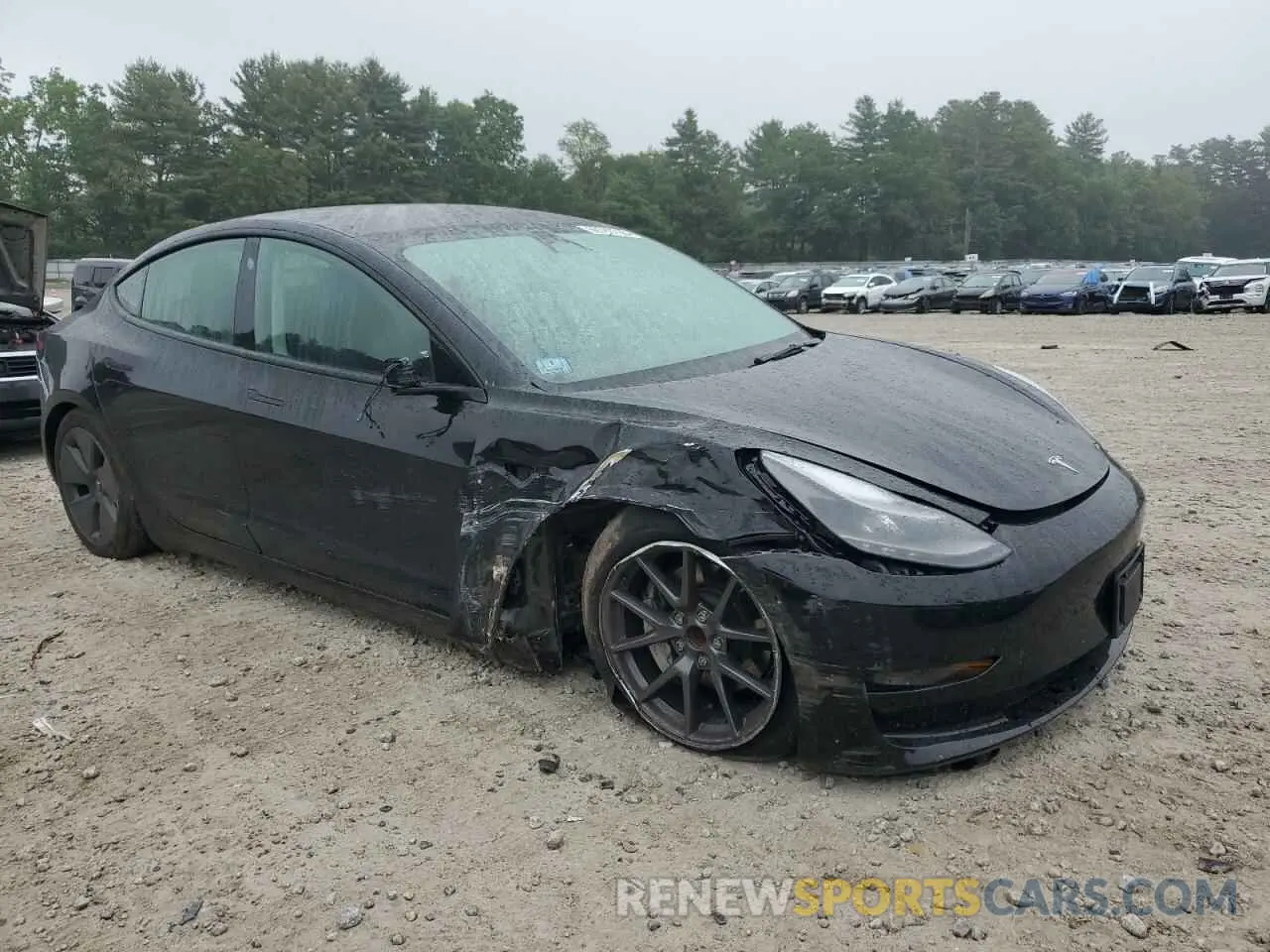 4 fotografías del automóvil dañado 5YJ3E1EA9PF688503 TESLA MODEL 3 2023