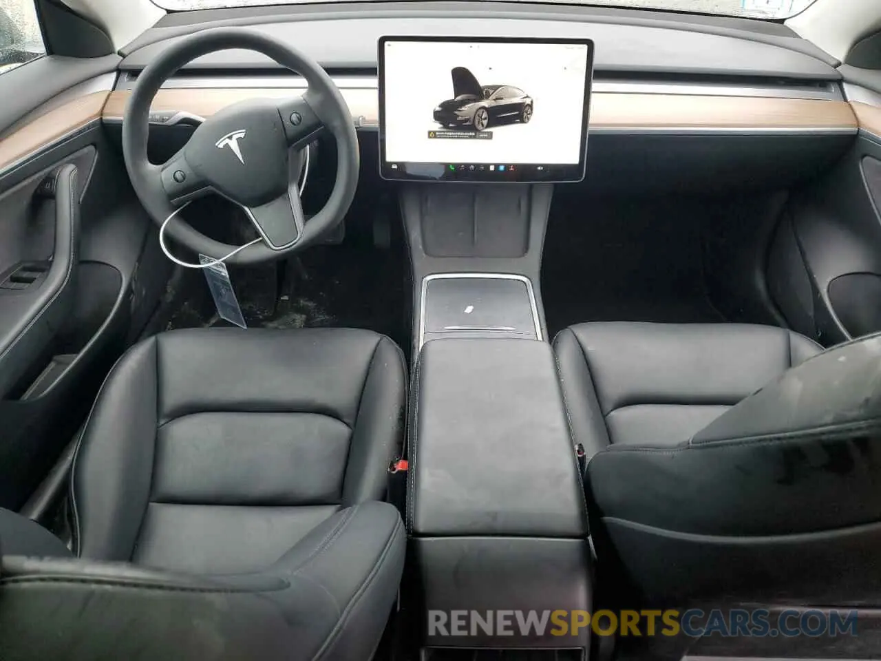 8 fotografías del automóvil dañado 5YJ3E1EA9PF688503 TESLA MODEL 3 2023
