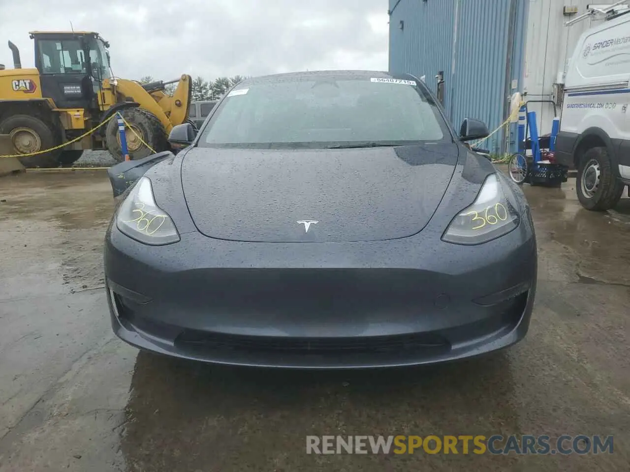 5 fotografías del automóvil dañado 5YJ3E1EA9PF699744 TESLA MODEL 3 2023