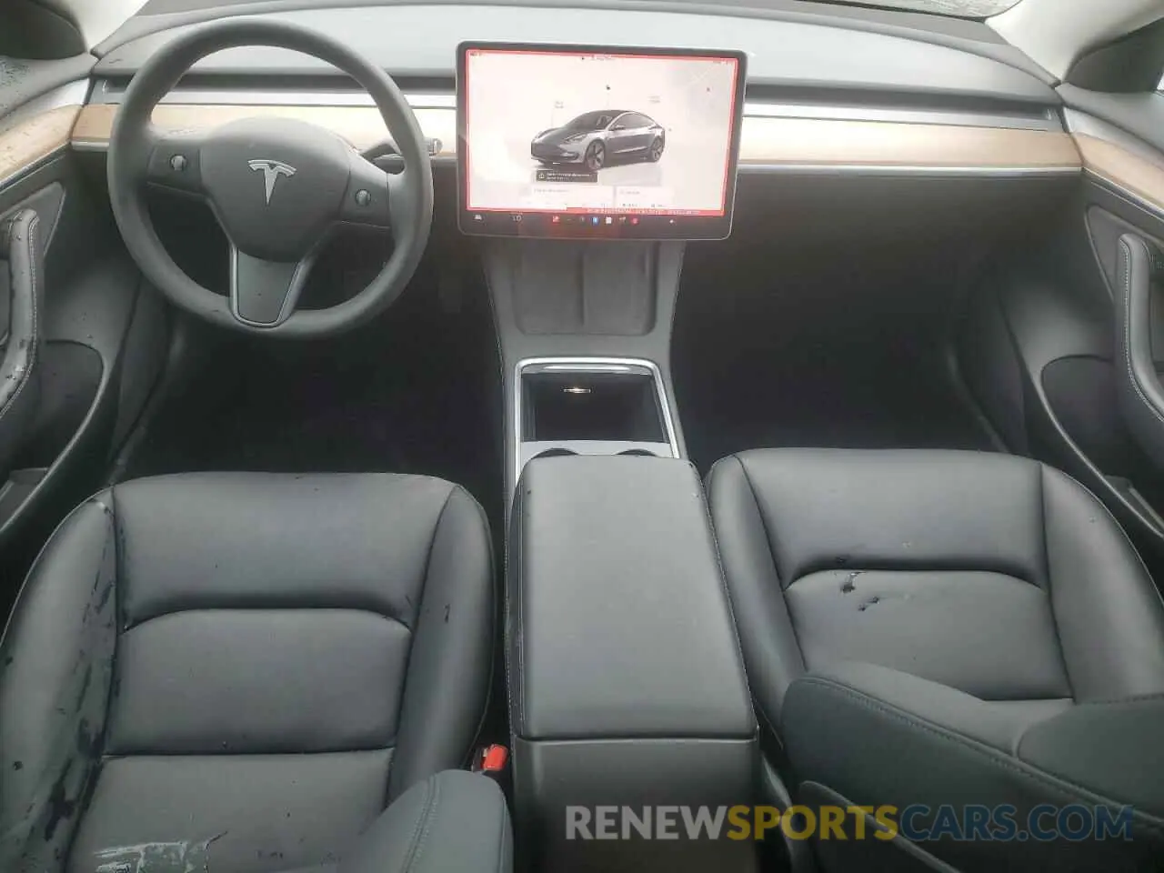 8 fotografías del automóvil dañado 5YJ3E1EA9PF699744 TESLA MODEL 3 2023