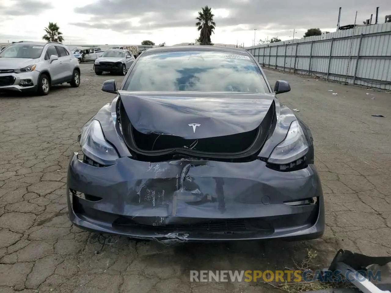5 fotografías del automóvil dañado 5YJ3E1EA9PF704747 TESLA MODEL 3 2023