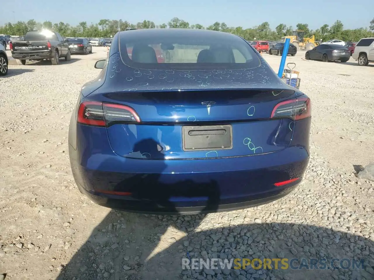 6 fotografías del automóvil dañado 5YJ3E1EA9PF712542 TESLA MODEL 3 2023