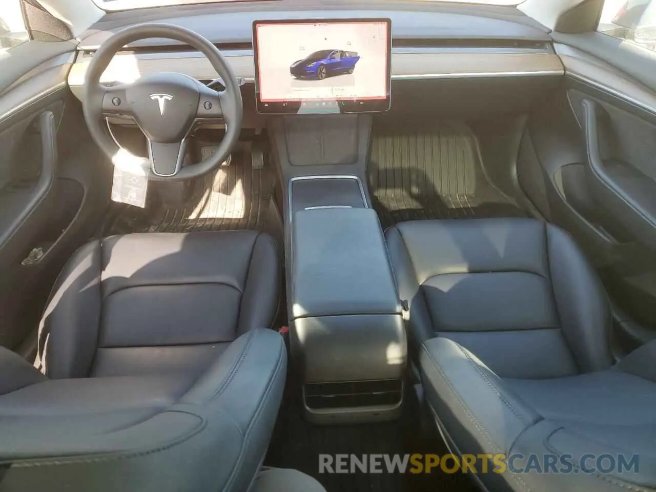 8 fotografías del automóvil dañado 5YJ3E1EA9PF712542 TESLA MODEL 3 2023