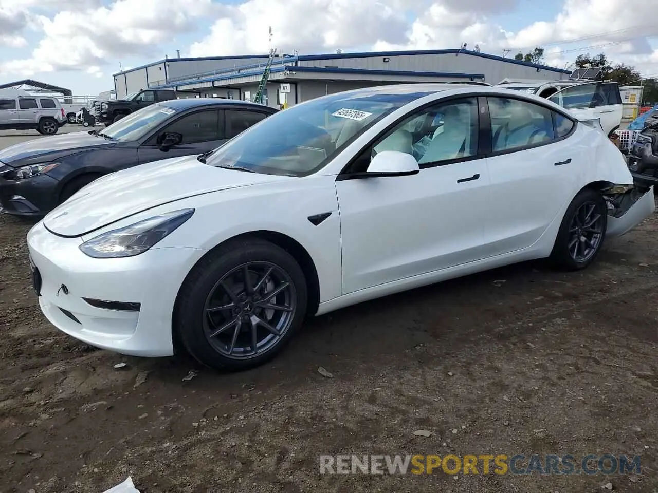 1 fotografías del automóvil dañado 5YJ3E1EA9PF713917 TESLA MODEL 3 2023