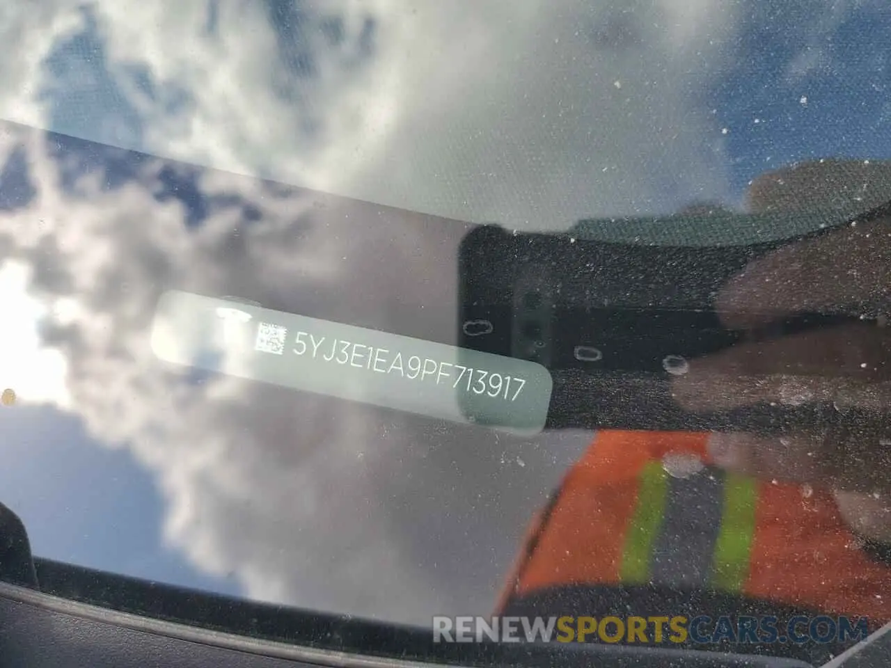 12 fotografías del automóvil dañado 5YJ3E1EA9PF713917 TESLA MODEL 3 2023