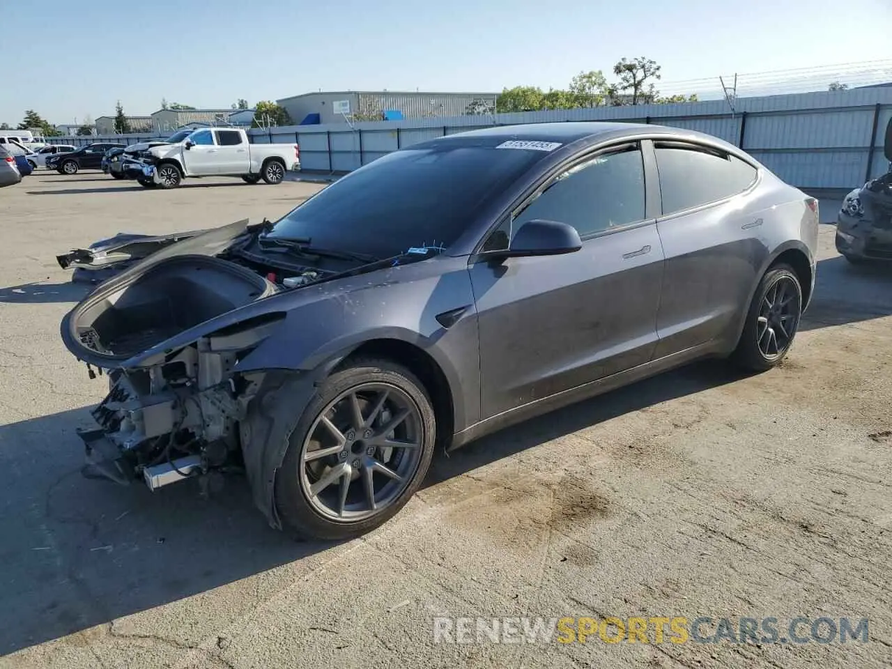 1 fotografías del automóvil dañado 5YJ3E1EA9PF714646 TESLA MODEL 3 2023
