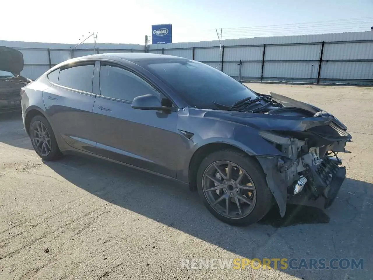 4 fotografías del automóvil dañado 5YJ3E1EA9PF714646 TESLA MODEL 3 2023