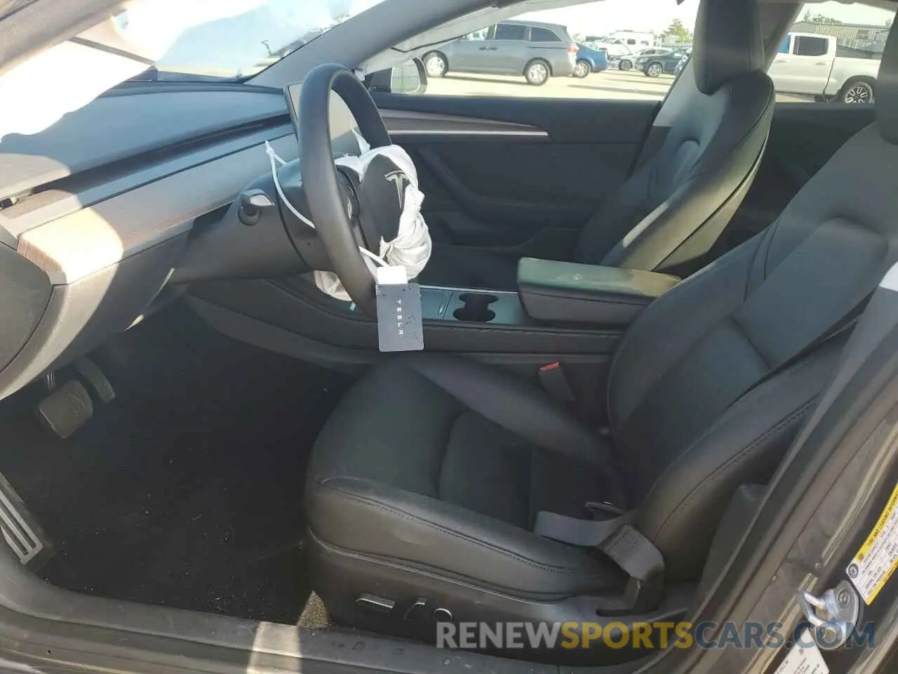 7 fotografías del automóvil dañado 5YJ3E1EA9PF714646 TESLA MODEL 3 2023