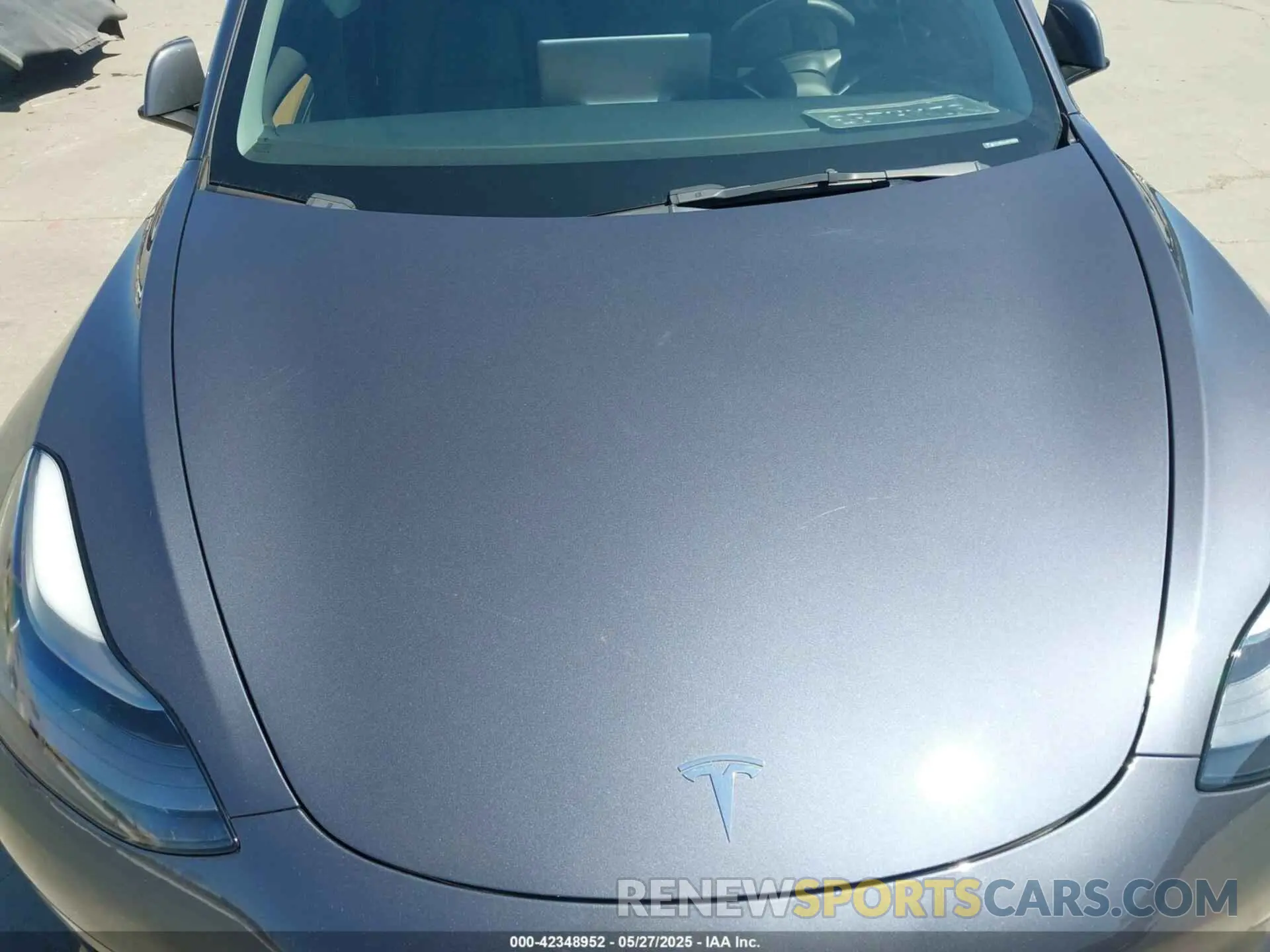 10 fotografías del automóvil dañado 5YJ3E1EAXPF405588 TESLA MODEL 3 2023