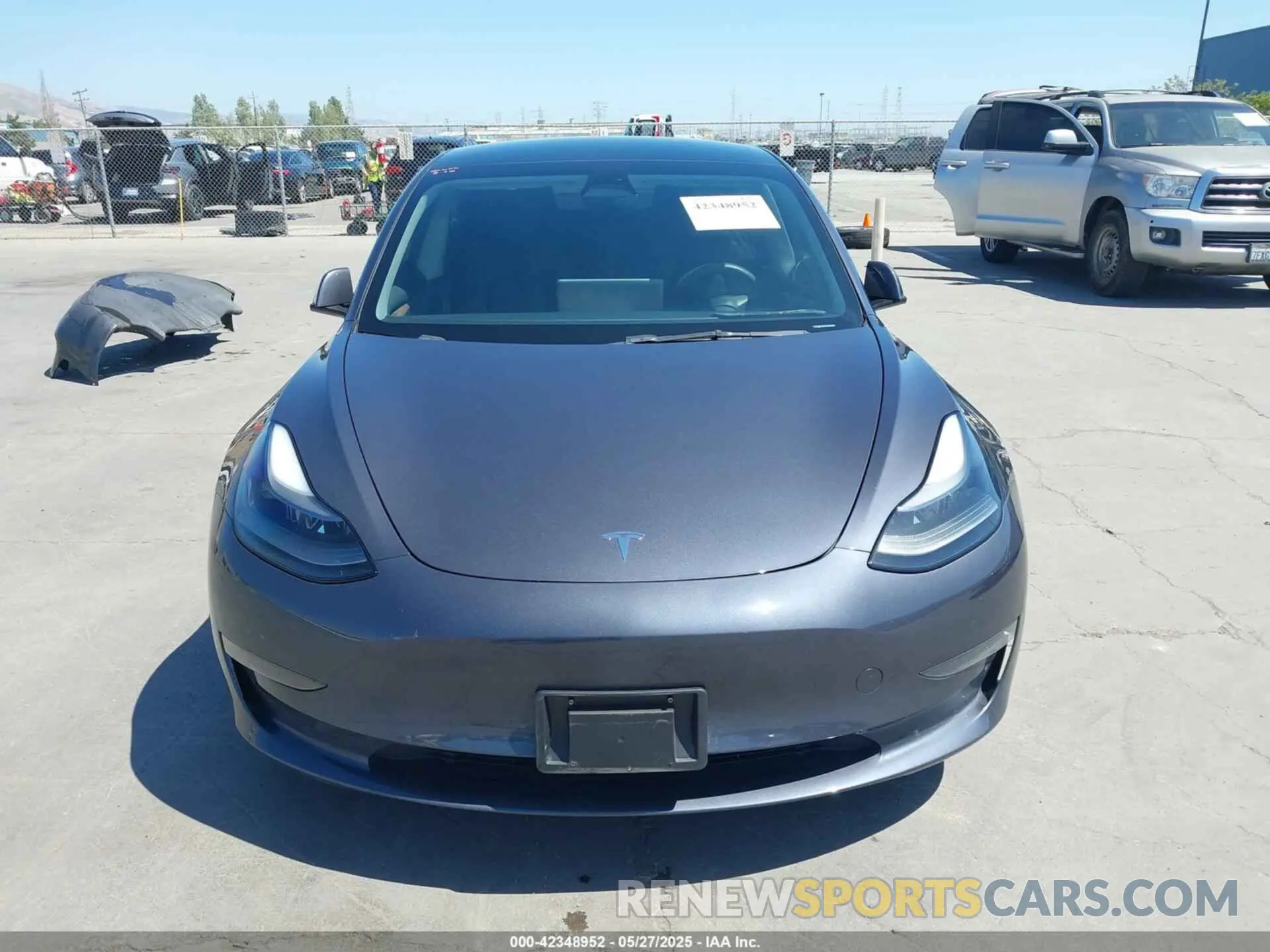 13 fotografías del automóvil dañado 5YJ3E1EAXPF405588 TESLA MODEL 3 2023