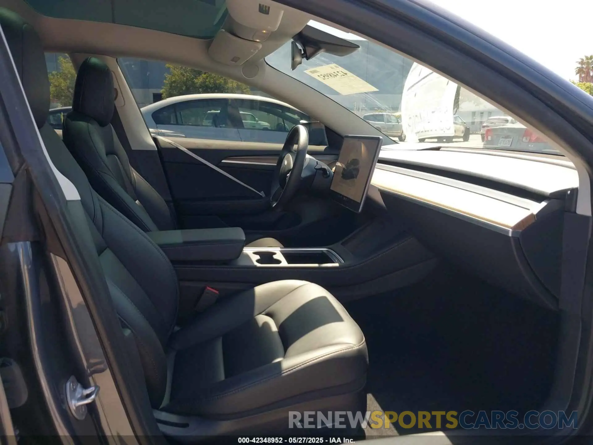 5 fotografías del automóvil dañado 5YJ3E1EAXPF405588 TESLA MODEL 3 2023