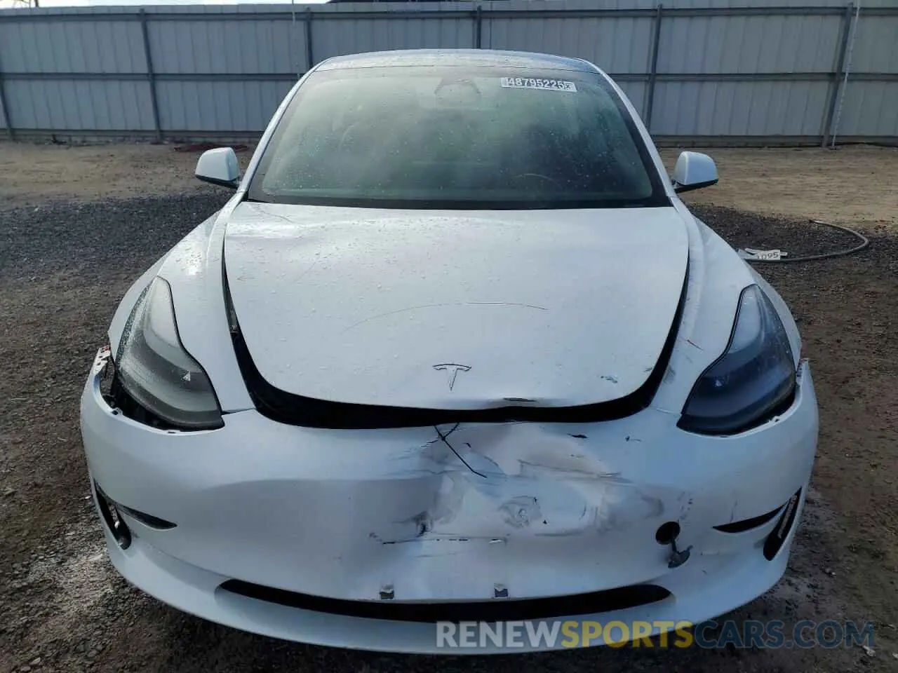 5 fotografías del automóvil dañado 5YJ3E1EAXPF406854 TESLA MODEL 3 2023