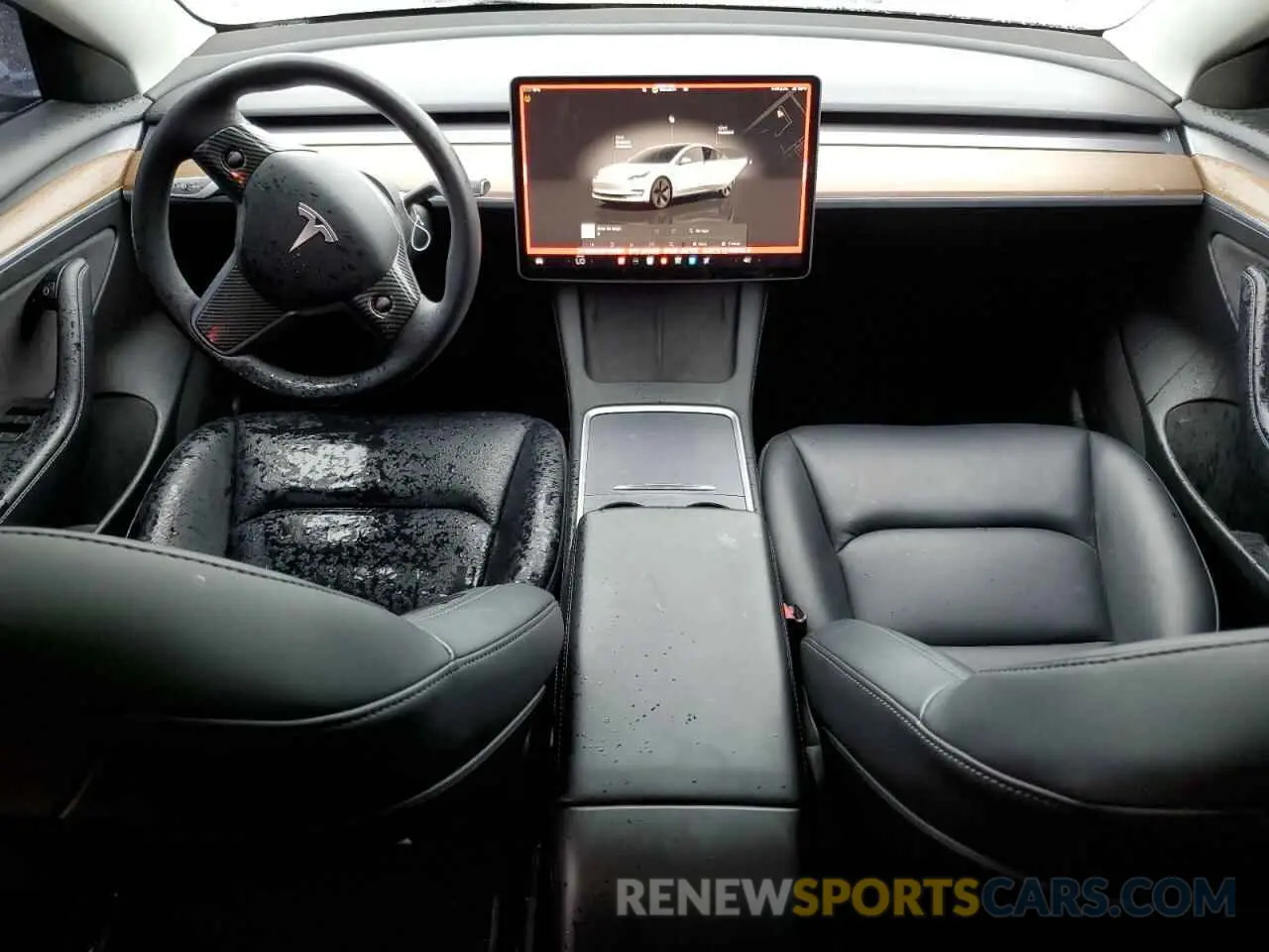 8 fotografías del automóvil dañado 5YJ3E1EAXPF409155 TESLA MODEL 3 2023