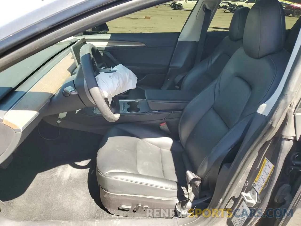 7 fotografías del automóvil dañado 5YJ3E1EAXPF409835 TESLA MODEL 3 2023