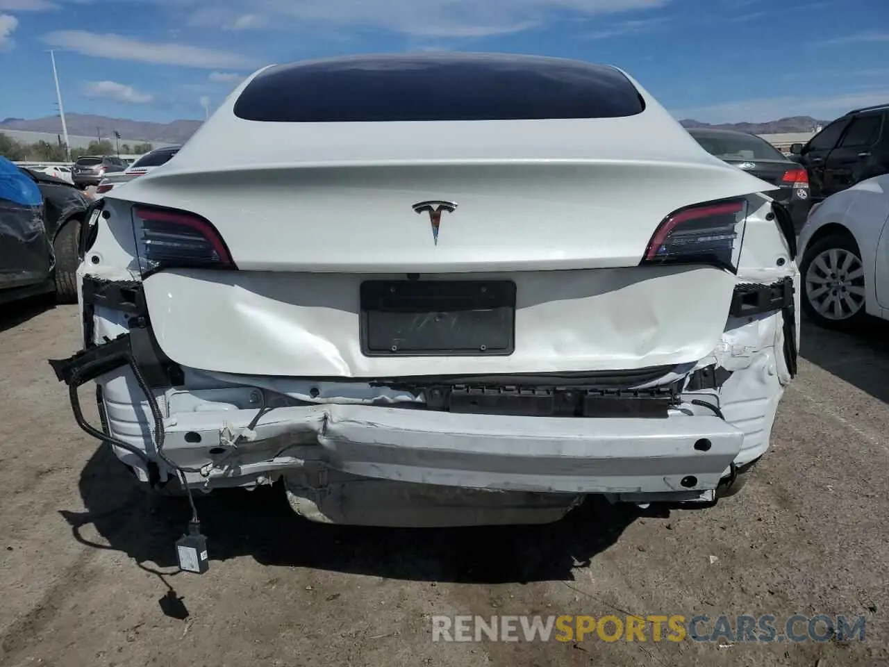 6 fotografías del automóvil dañado 5YJ3E1EAXPF420320 TESLA MODEL 3 2023