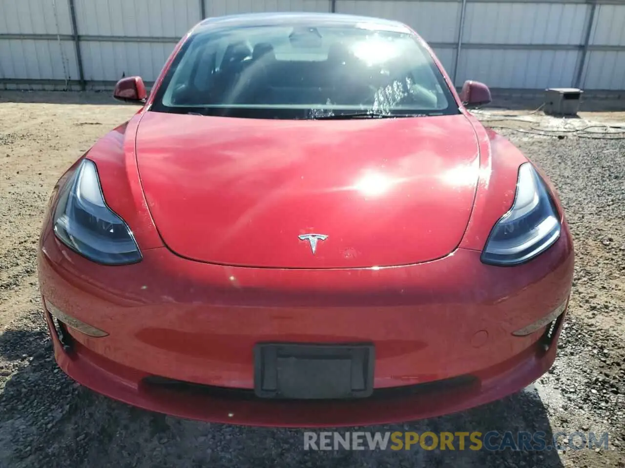 5 fotografías del automóvil dañado 5YJ3E1EAXPF430099 TESLA MODEL 3 2023