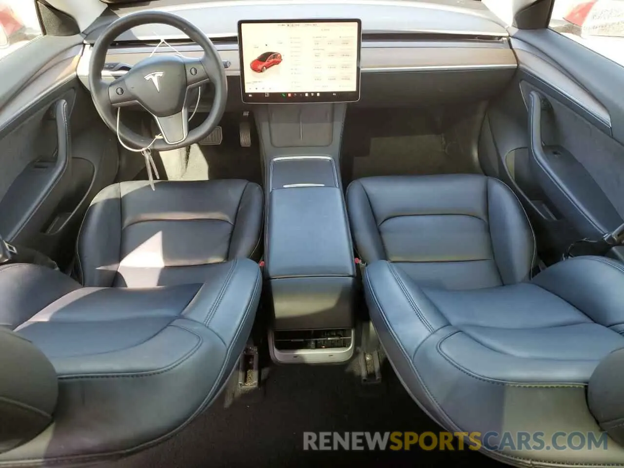 8 fotografías del automóvil dañado 5YJ3E1EAXPF430099 TESLA MODEL 3 2023