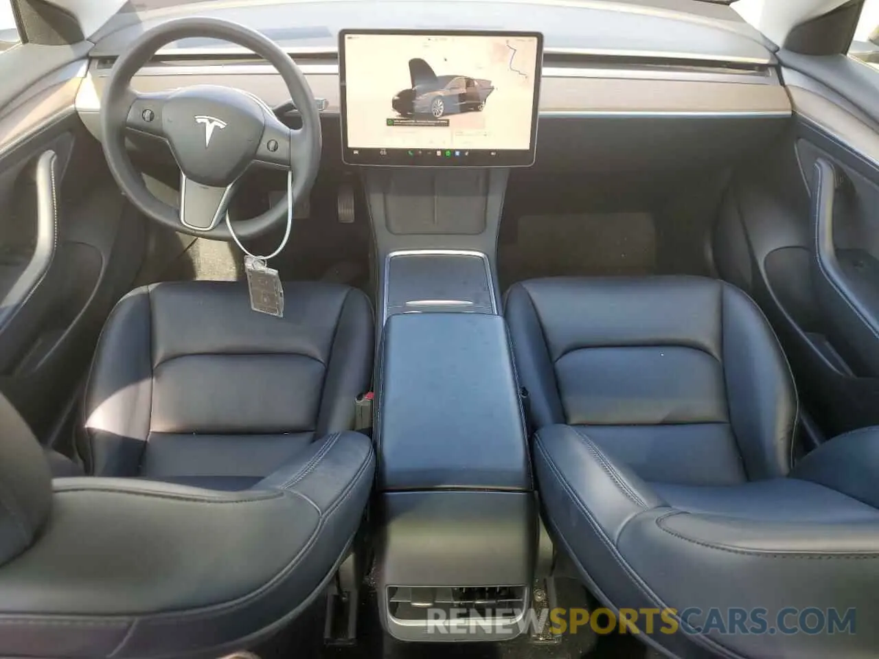 8 fotografías del automóvil dañado 5YJ3E1EAXPF430314 TESLA MODEL 3 2023