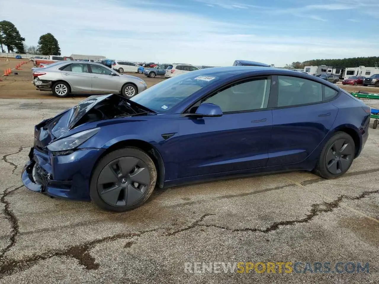 1 fotografías del automóvil dañado 5YJ3E1EAXPF434850 TESLA MODEL 3 2023