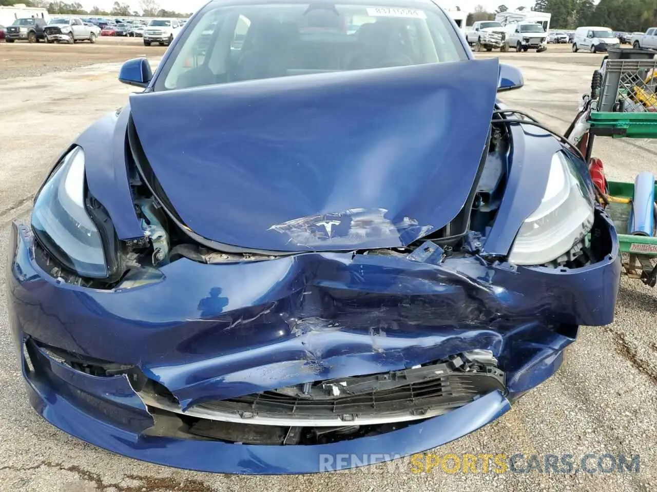 11 fotografías del automóvil dañado 5YJ3E1EAXPF434850 TESLA MODEL 3 2023