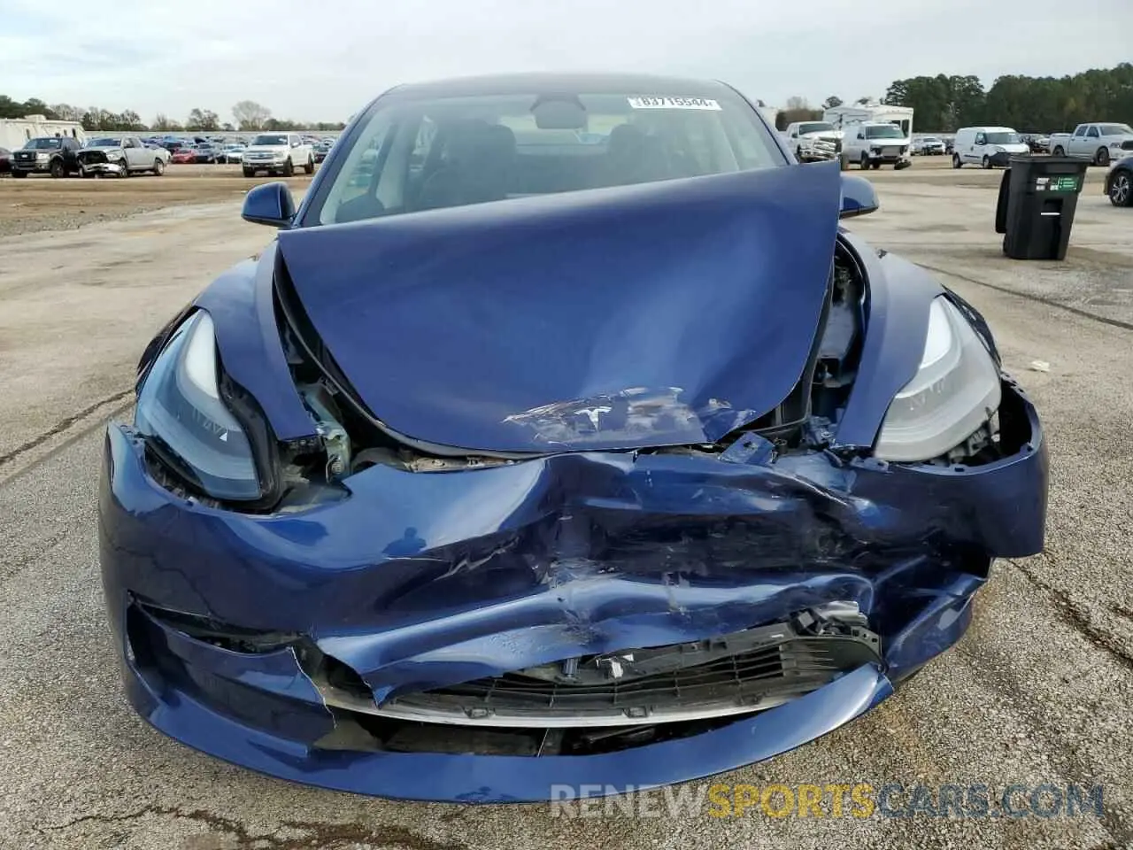 5 fotografías del automóvil dañado 5YJ3E1EAXPF434850 TESLA MODEL 3 2023