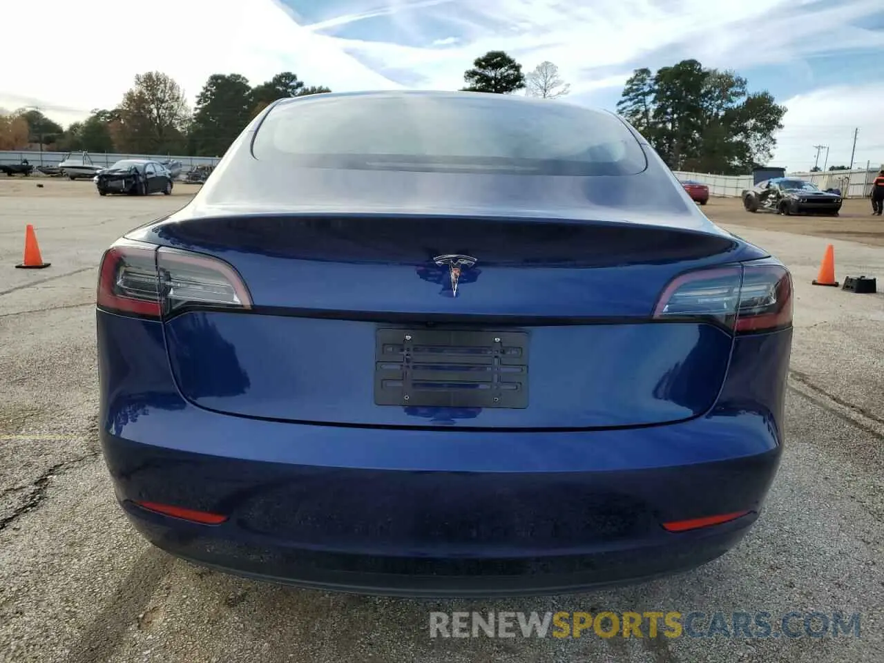6 fotografías del automóvil dañado 5YJ3E1EAXPF434850 TESLA MODEL 3 2023