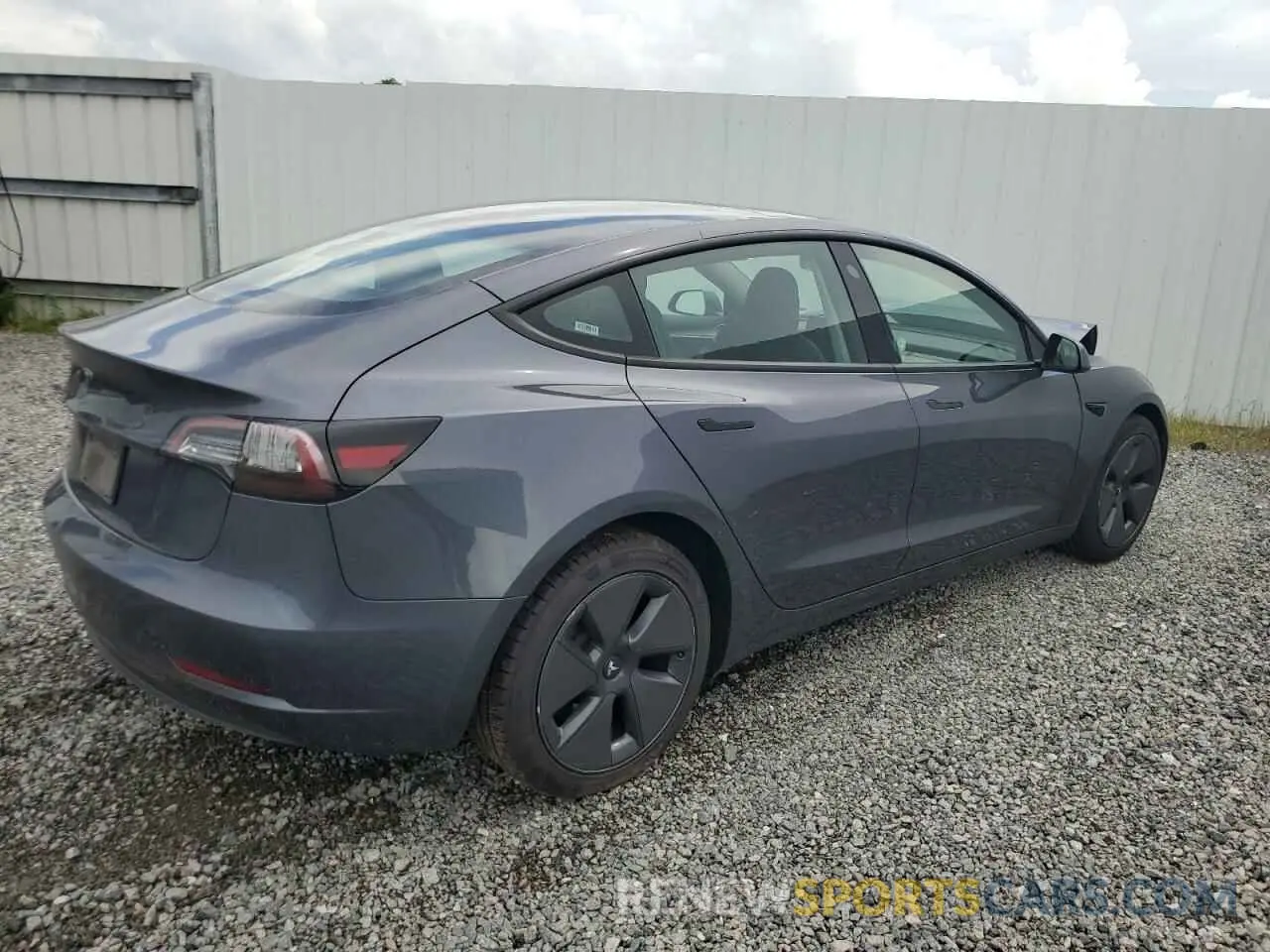 3 fotografías del automóvil dañado 5YJ3E1EAXPF436095 TESLA MODEL 3 2023