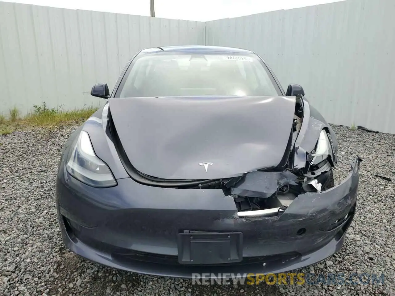 5 fotografías del automóvil dañado 5YJ3E1EAXPF436095 TESLA MODEL 3 2023