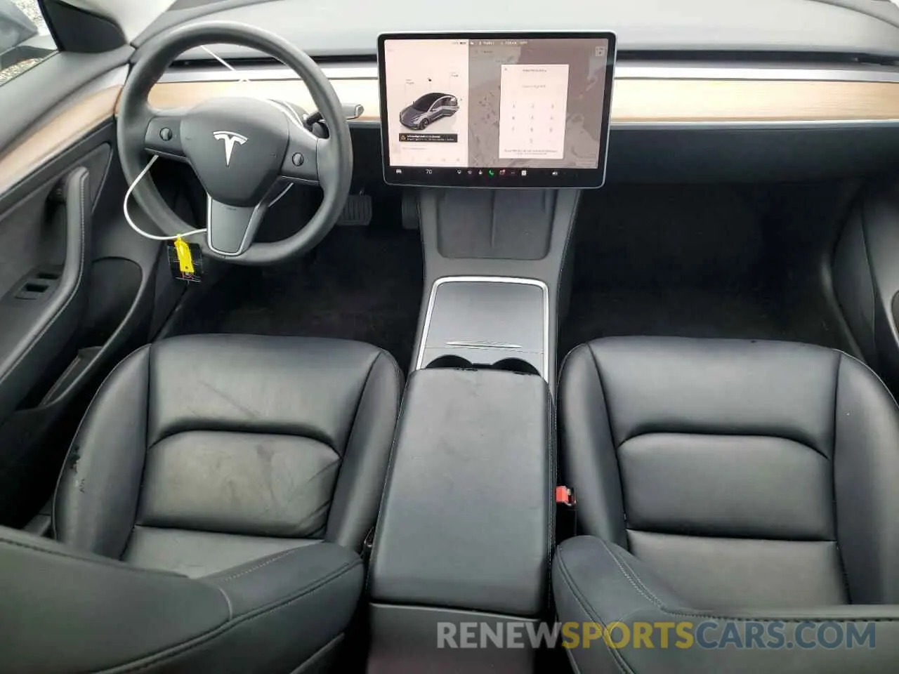 8 fotografías del automóvil dañado 5YJ3E1EAXPF436095 TESLA MODEL 3 2023