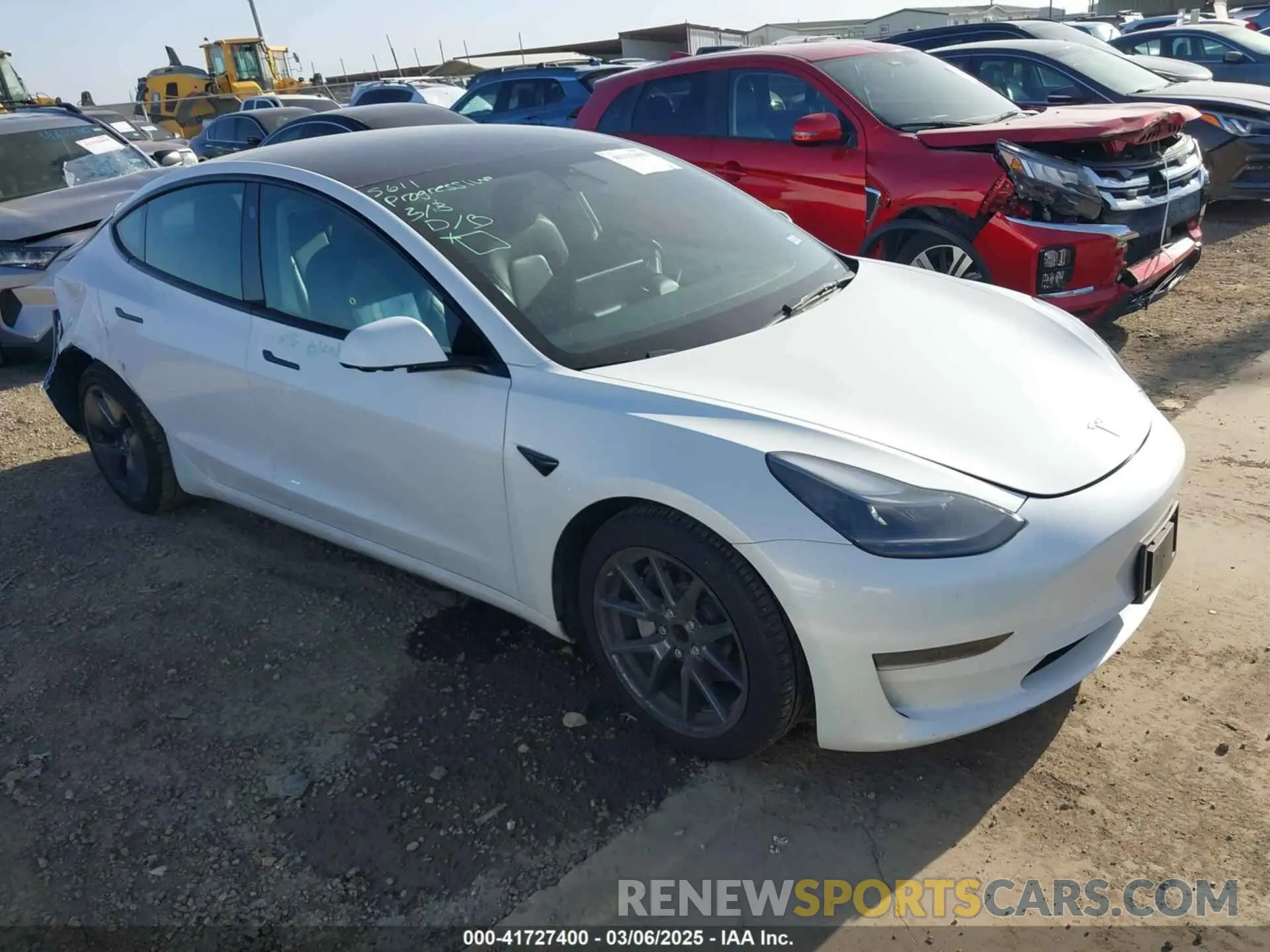 1 fotografías del automóvil dañado 5YJ3E1EAXPF436212 TESLA MODEL 3 2023
