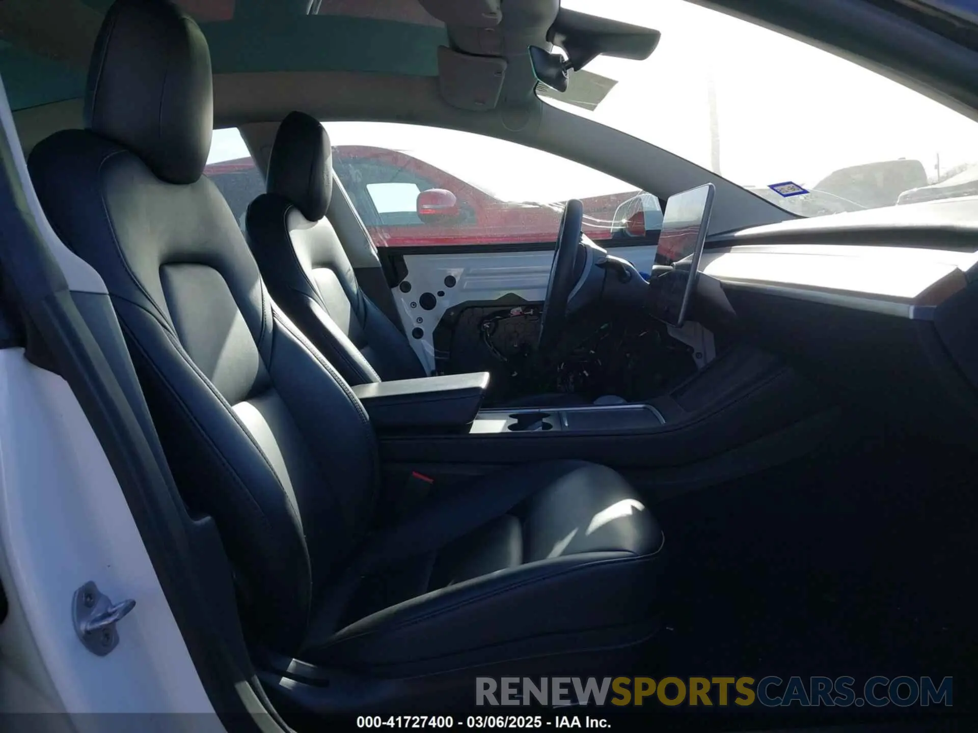 5 fotografías del automóvil dañado 5YJ3E1EAXPF436212 TESLA MODEL 3 2023