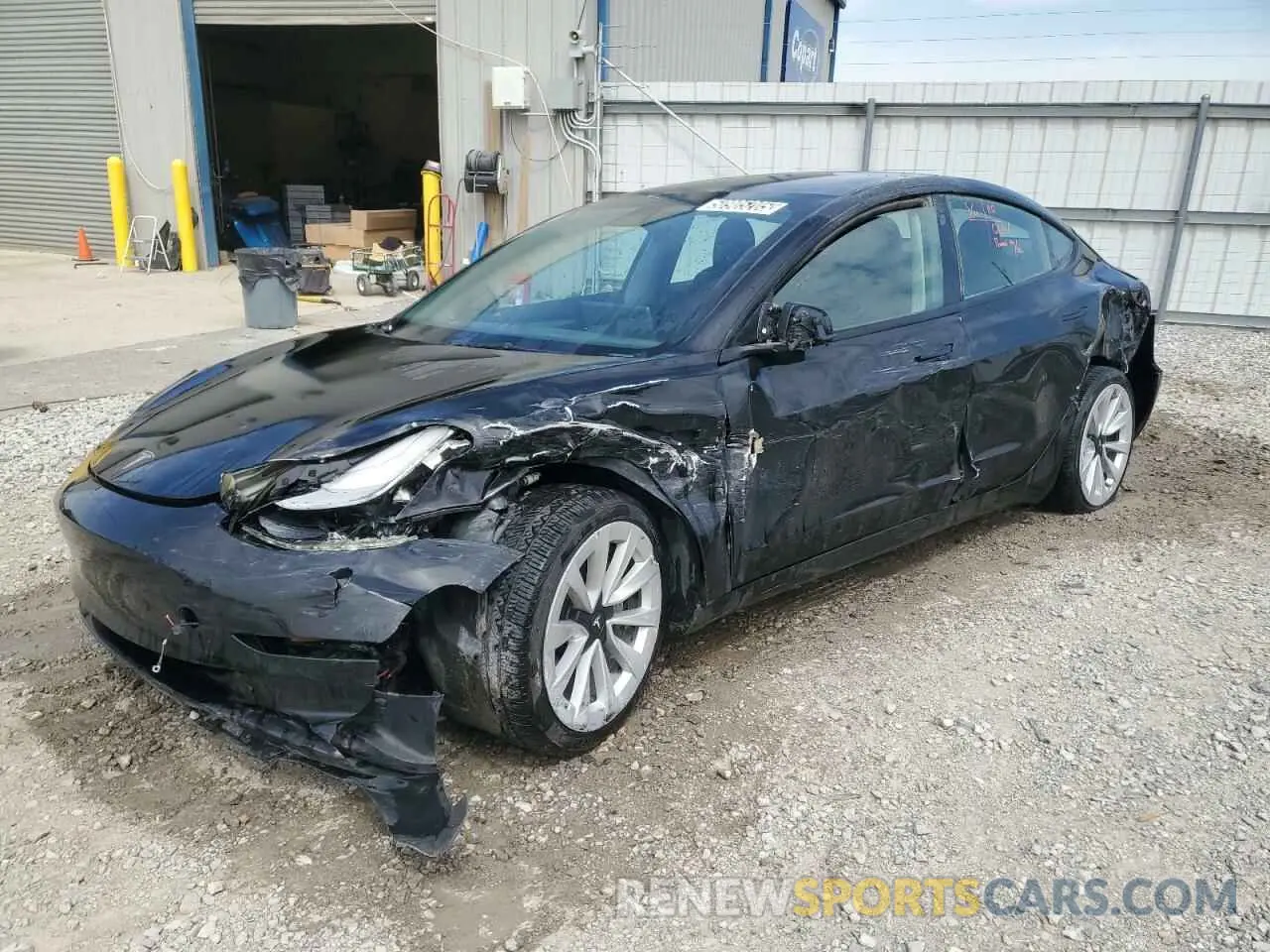 1 fotografías del automóvil dañado 5YJ3E1EAXPF438011 TESLA MODEL 3 2023