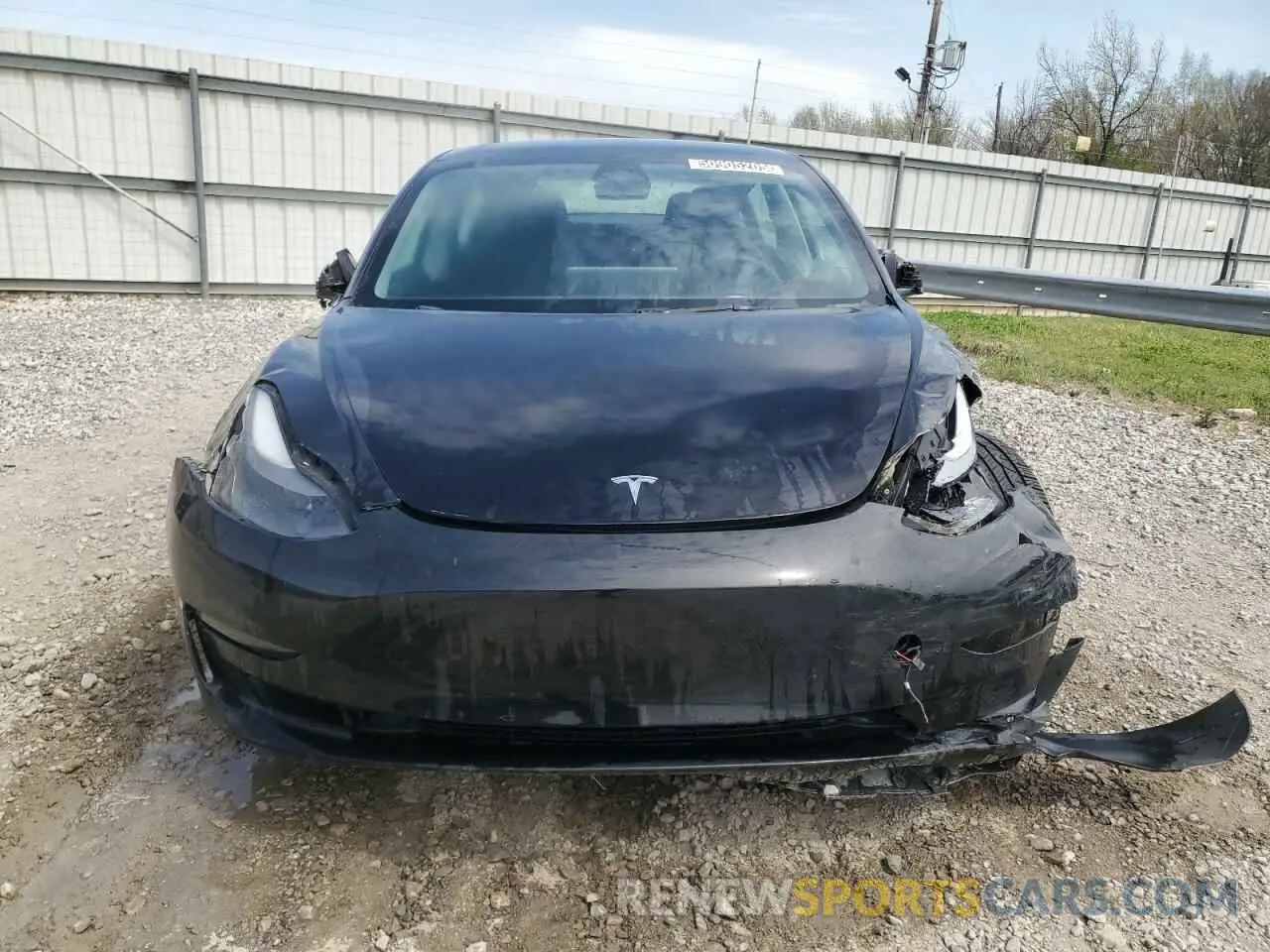 5 fotografías del automóvil dañado 5YJ3E1EAXPF438011 TESLA MODEL 3 2023