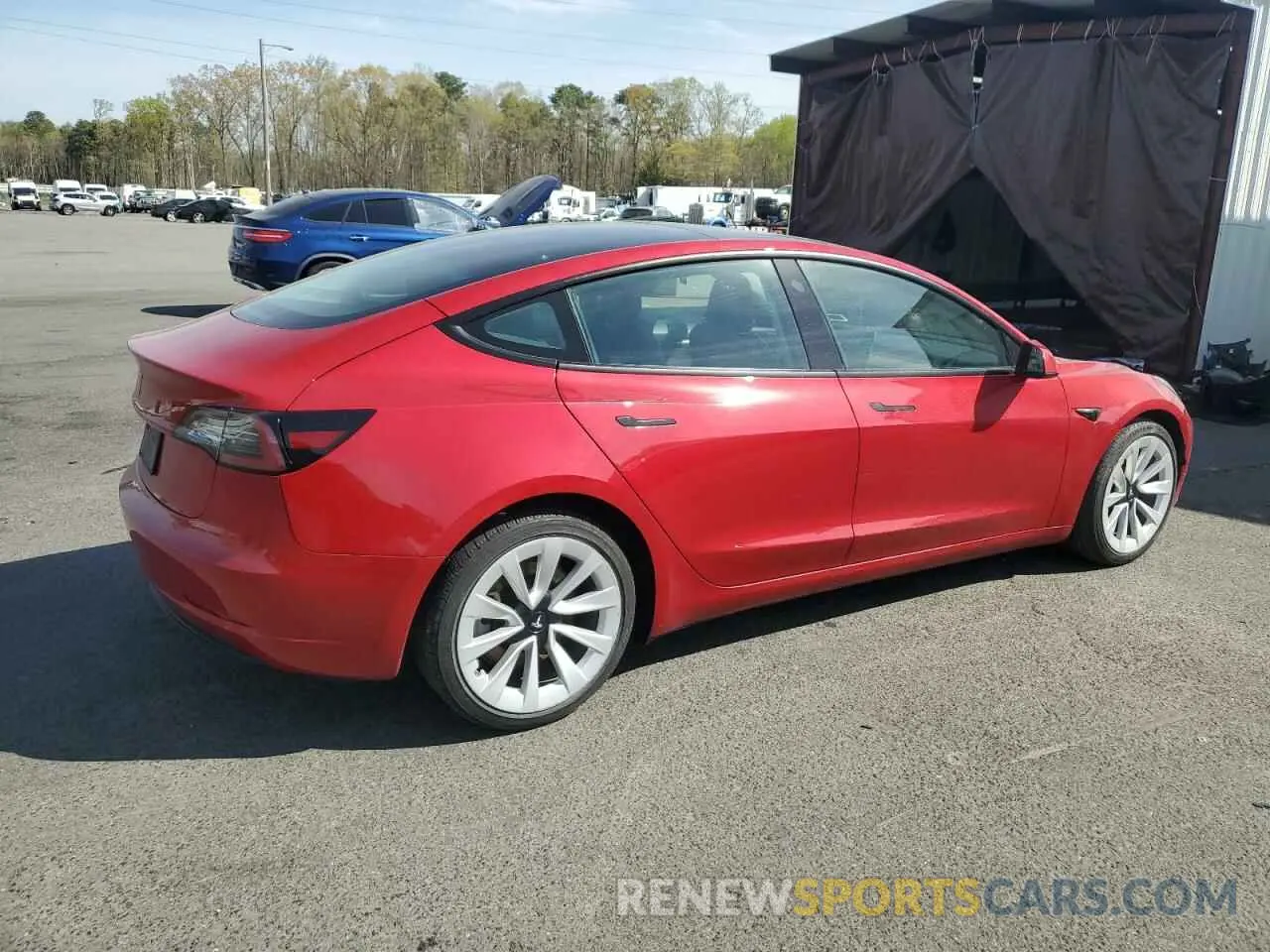 3 fotografías del automóvil dañado 5YJ3E1EAXPF451793 TESLA MODEL 3 2023