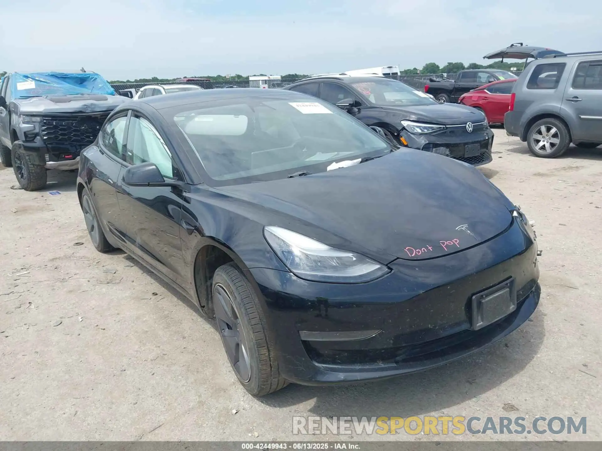 1 fotografías del automóvil dañado 5YJ3E1EAXPF453415 TESLA MODEL 3 2023