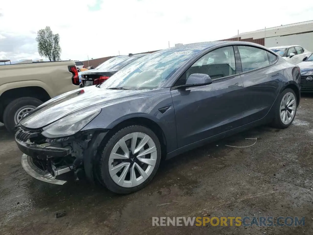 1 fotografías del automóvil dañado 5YJ3E1EAXPF454578 TESLA MODEL 3 2023