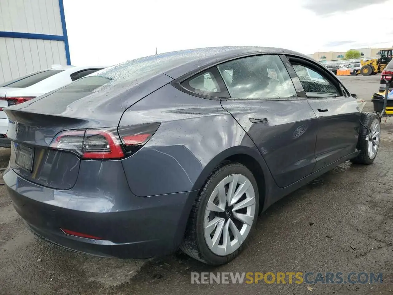 3 fotografías del automóvil dañado 5YJ3E1EAXPF454578 TESLA MODEL 3 2023