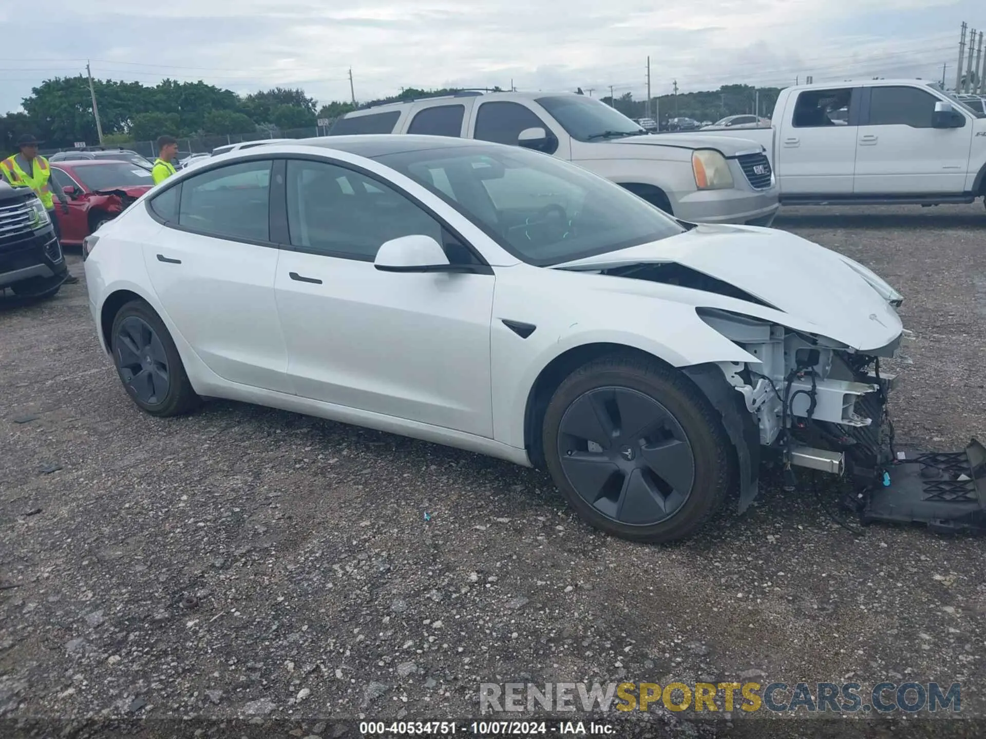 1 fotografías del automóvil dañado 5YJ3E1EAXPF456282 TESLA MODEL 3 2023